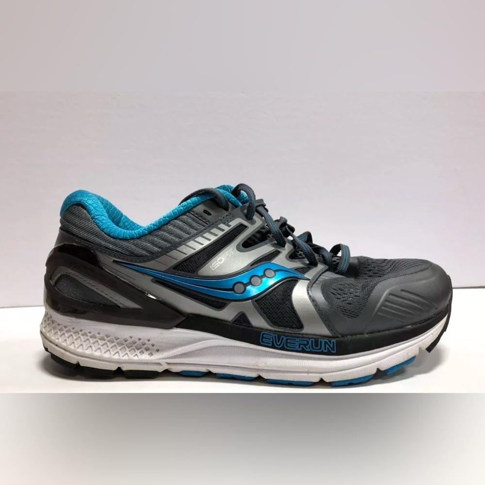 Saucony Women's Redeemer Iso 2, Gray Running Shoes, Size 11.5 D-Wide